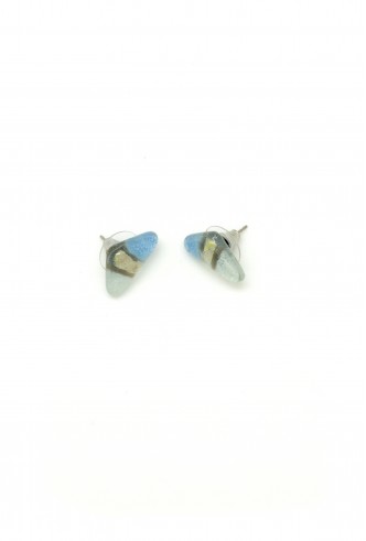 Glass Triangle Studs Glass Triangle Studs